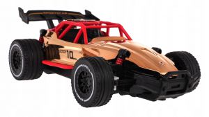 SAMOCHÓD ZDALNIE STEROWANY Metalowe Auto NA PILOT RACING 01 Złote R/C