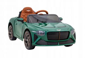 Autko Bentley Bacalar na akumulator dla dzieci Zielony + Pilot + EVA