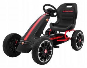 Gokart ABARTH na pedały Pojazd dla dzieci do 30 kg