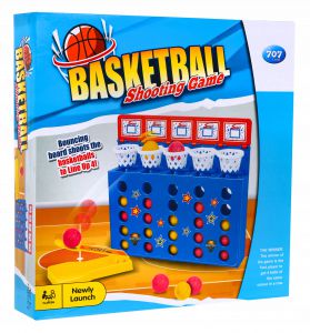 Logiczna gra zręcznościowa Koszykówka - 4 w rzędzie