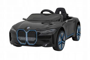 Autko BMW i4 Czarny + Wolny Start + EVA + Ekoskóra + Audio LED + Pilot
