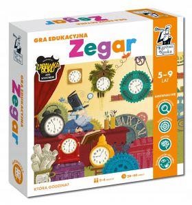 Gra edukacyjna Zegar dla dzieci 5-9 lat + Nauka odczytywania czasu