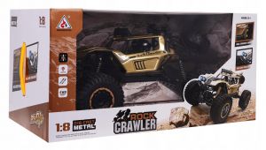 Metalowy Mega Crawler 1:8 Złoty