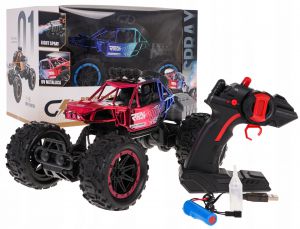 AUTO ZDALNIE STEROWANE POJAZD TERENOWY R/C Crawler DYMI SAMOCHÓD NA PILOT